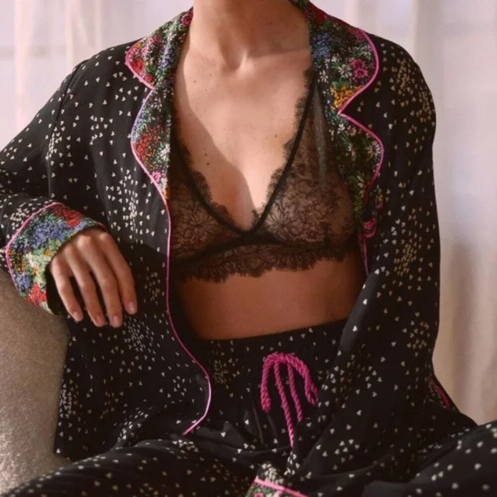 *SOLD* Anthropologie Kari Pajama Set NWOT - XS ($195) - Picture 2 of 10